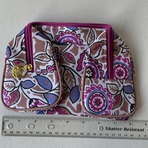 New Estée Lauder makeup bag  floral cosmetics toiletry bag